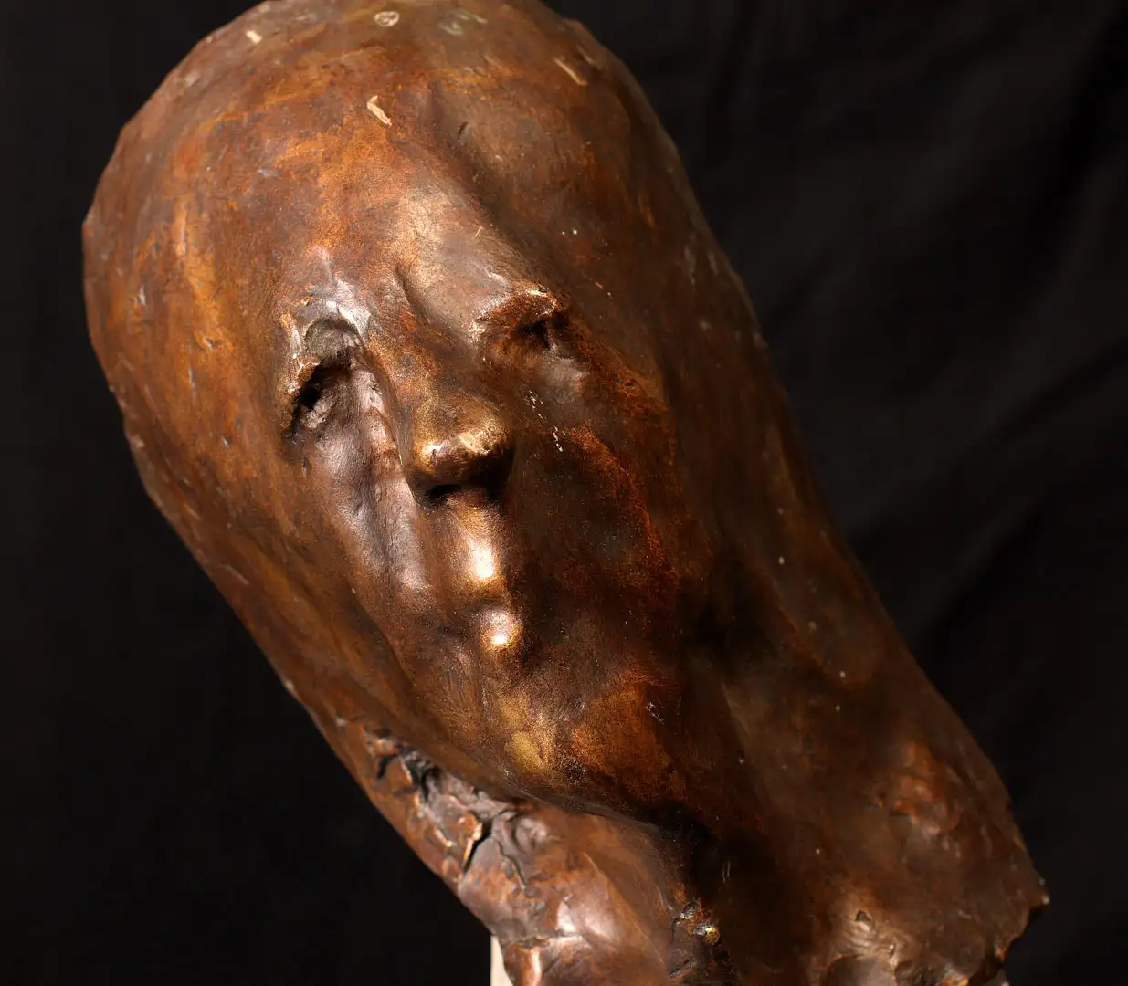 Portrait of Alan Rawsthorne in bronze