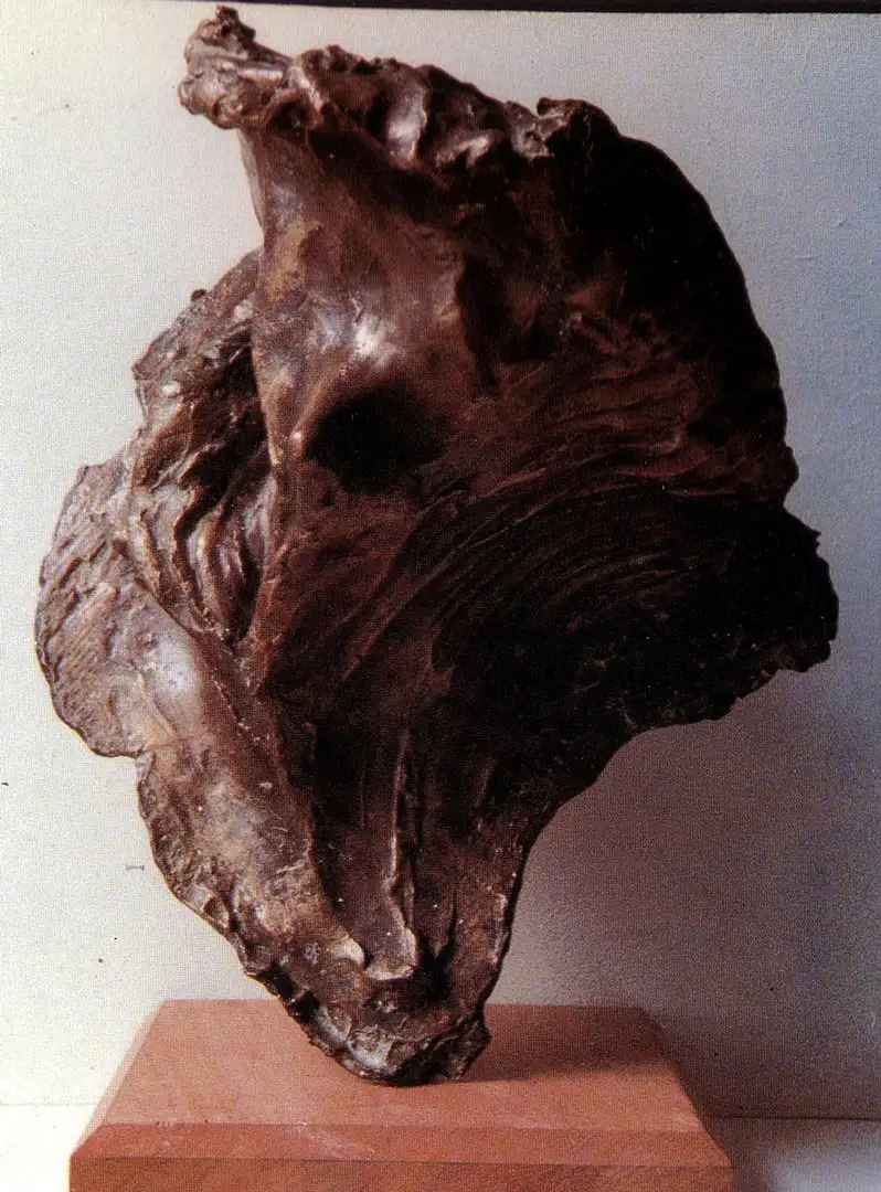 'Josephine' portrait in bronze